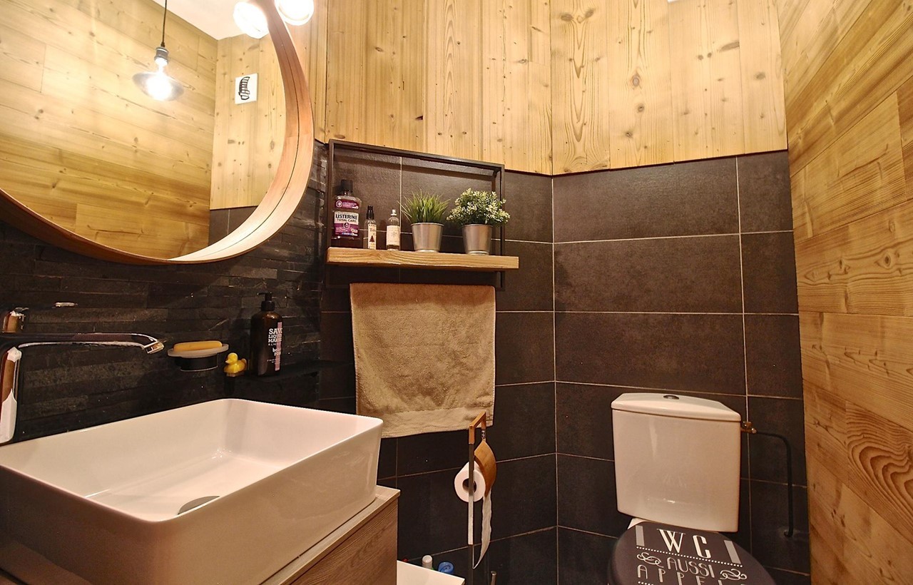 Les Deux Alpes Luxury Rental Chalet Wallomite Shower Room 3