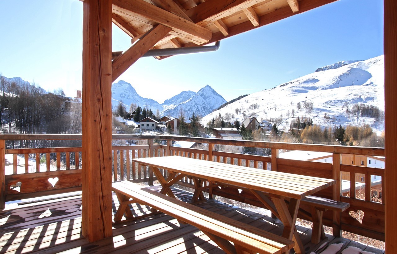  Les Deux Alpes Location Chalet Luxe Wardite Exterieur