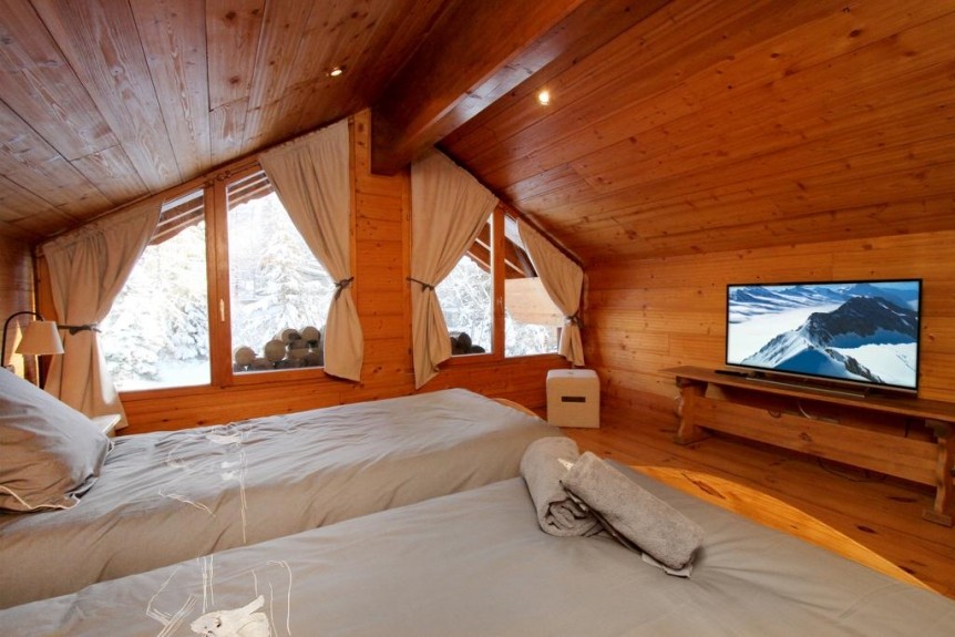 Les Deux Alpes Location Chalet Luxe Wax Opal Chambre 4