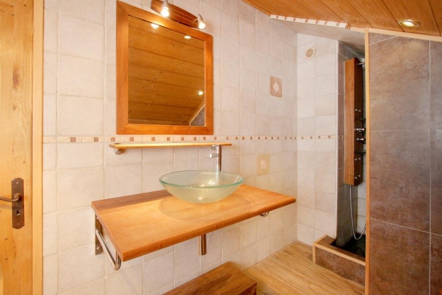 Les Deux Alpes Location Chalet Luxe Wax Opal Salle De Bain 2