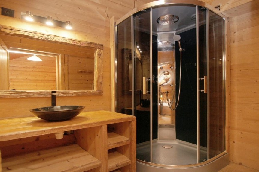 Les Deux Alpes Location Chalet Luxe Wax Opal Salle De Douche