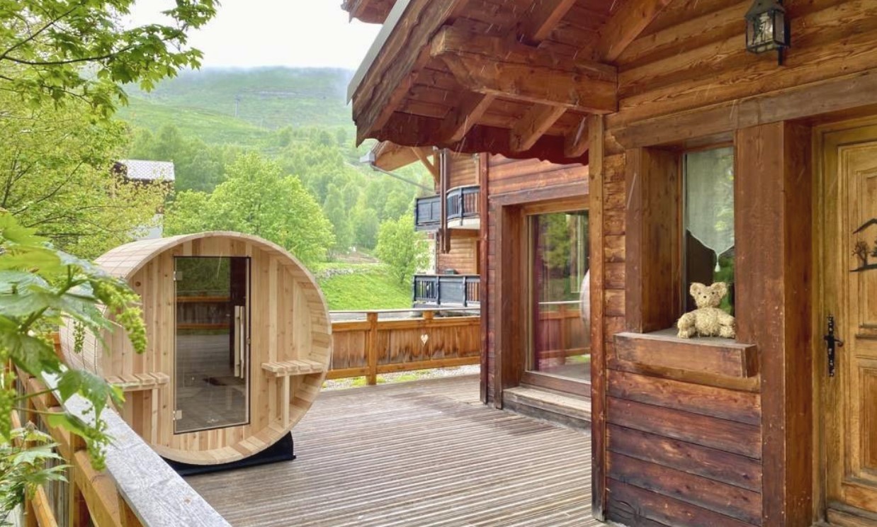 Les Deux Alpes Luxury Rental Chalet Wax Opal Sauna