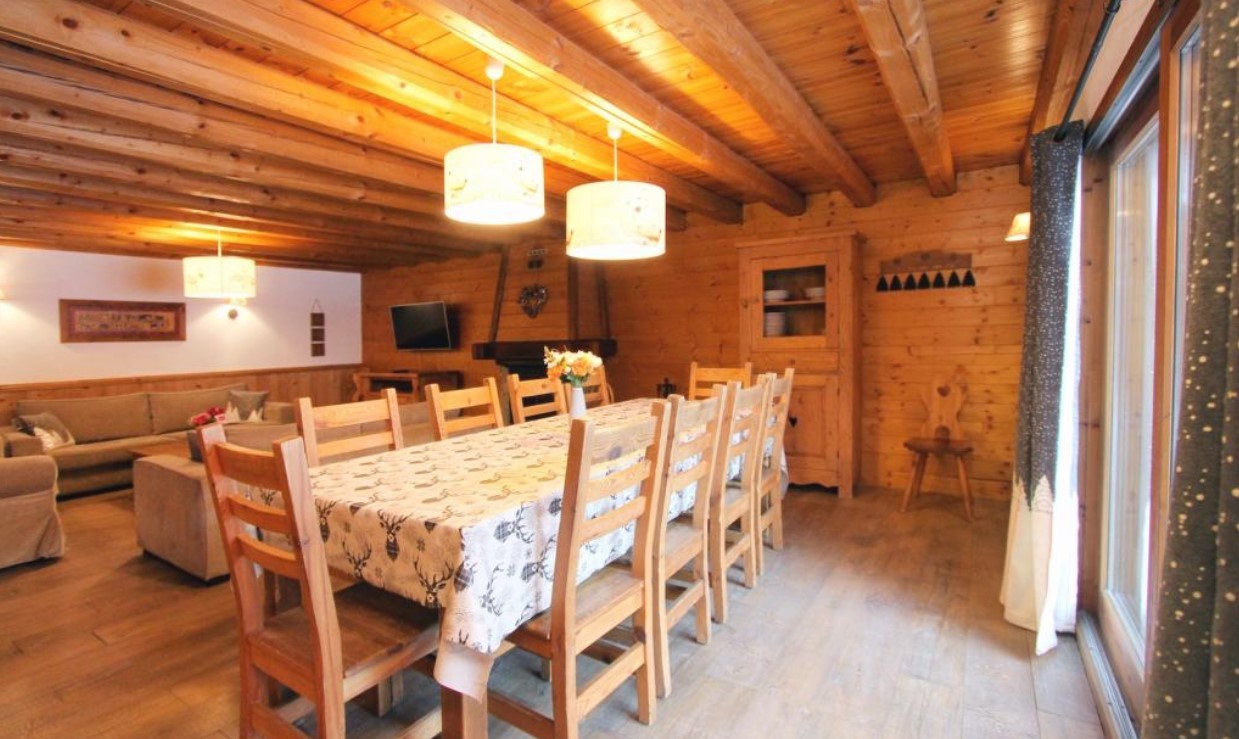 Les Deux Alpes Location Chalet Luxe White Garnet Salle A Manger 2