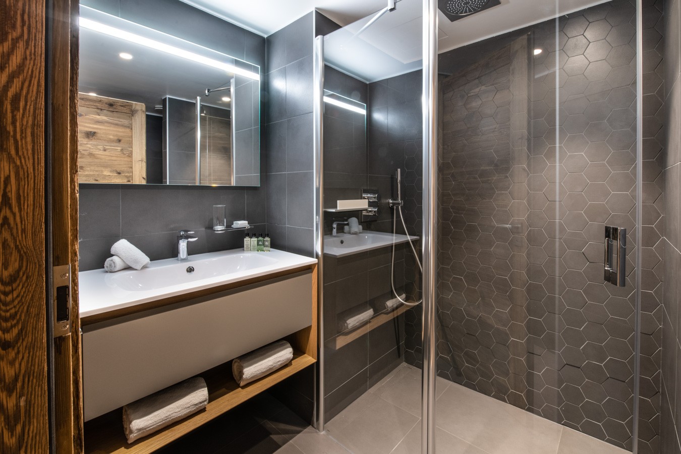 Les Gets Location Appartement Luxe Andeme Salle De Bain