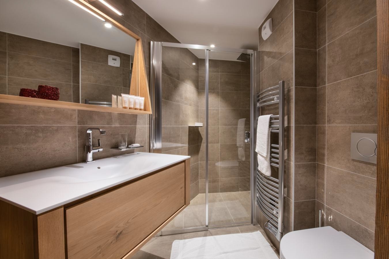 Les Gets Location Appartement Dans Résidence Luxe Adume Salle De Bain