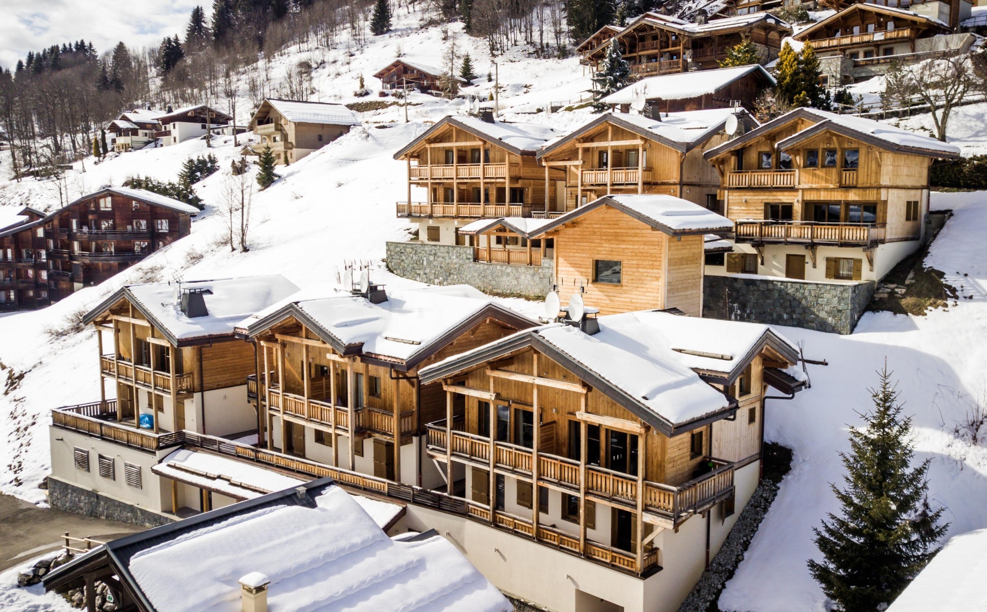 Les Gets Location Chalet Luxe Ancalie Extérieur