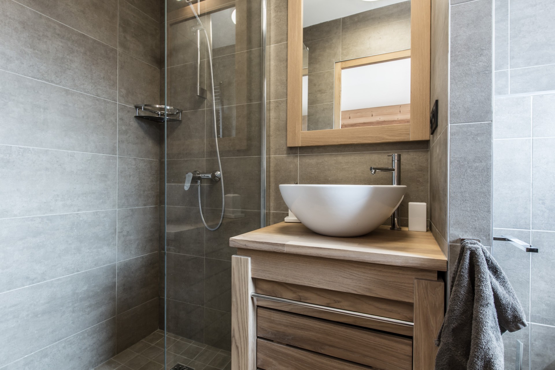 Les Gets Location Chalet Luxe Ancalie Salle De Bain