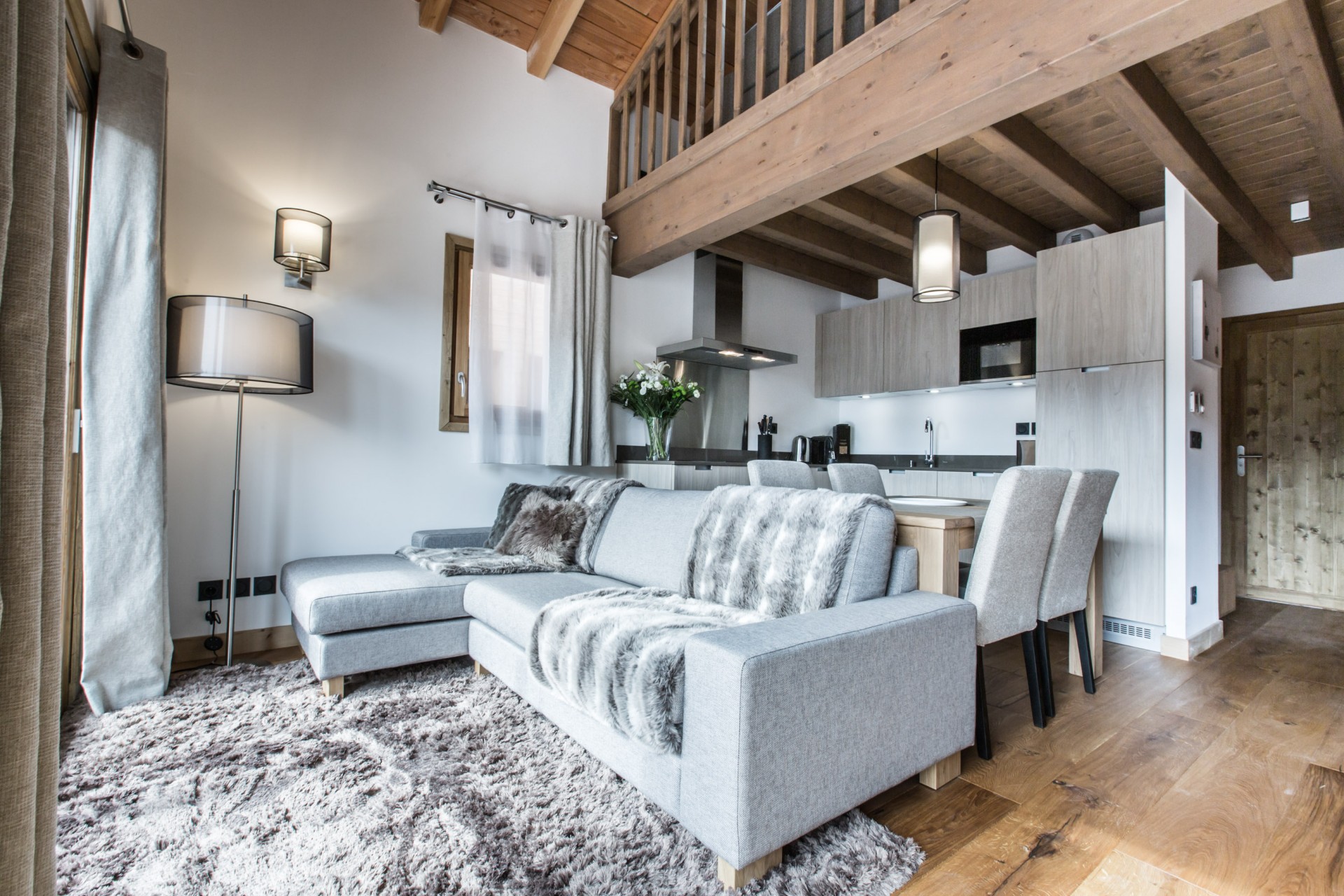 Les Gets Location Chalet Luxe Ancalie Séjour