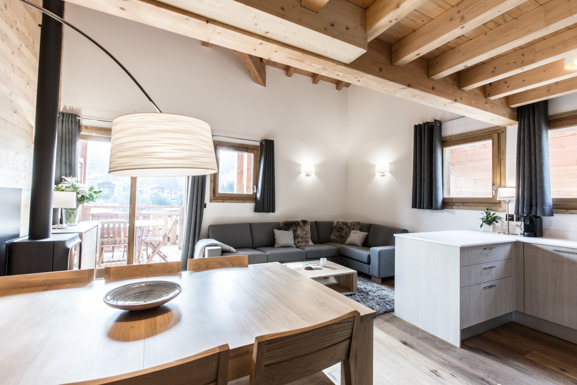 Les Gets Location Chalet Luxe Ancelie Séjour 2