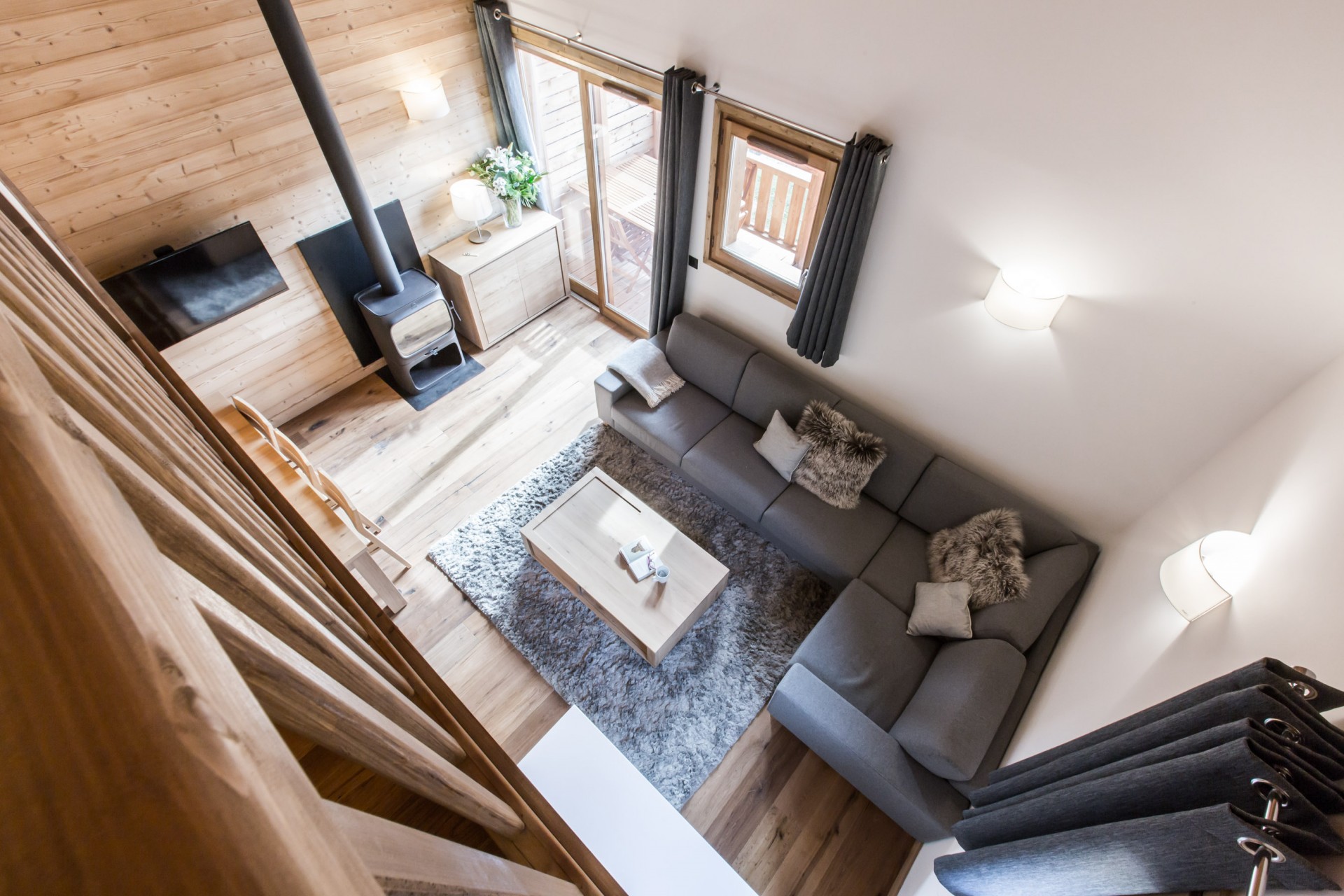 Les Gets Location Chalet Luxe Ancelie Séjour 3