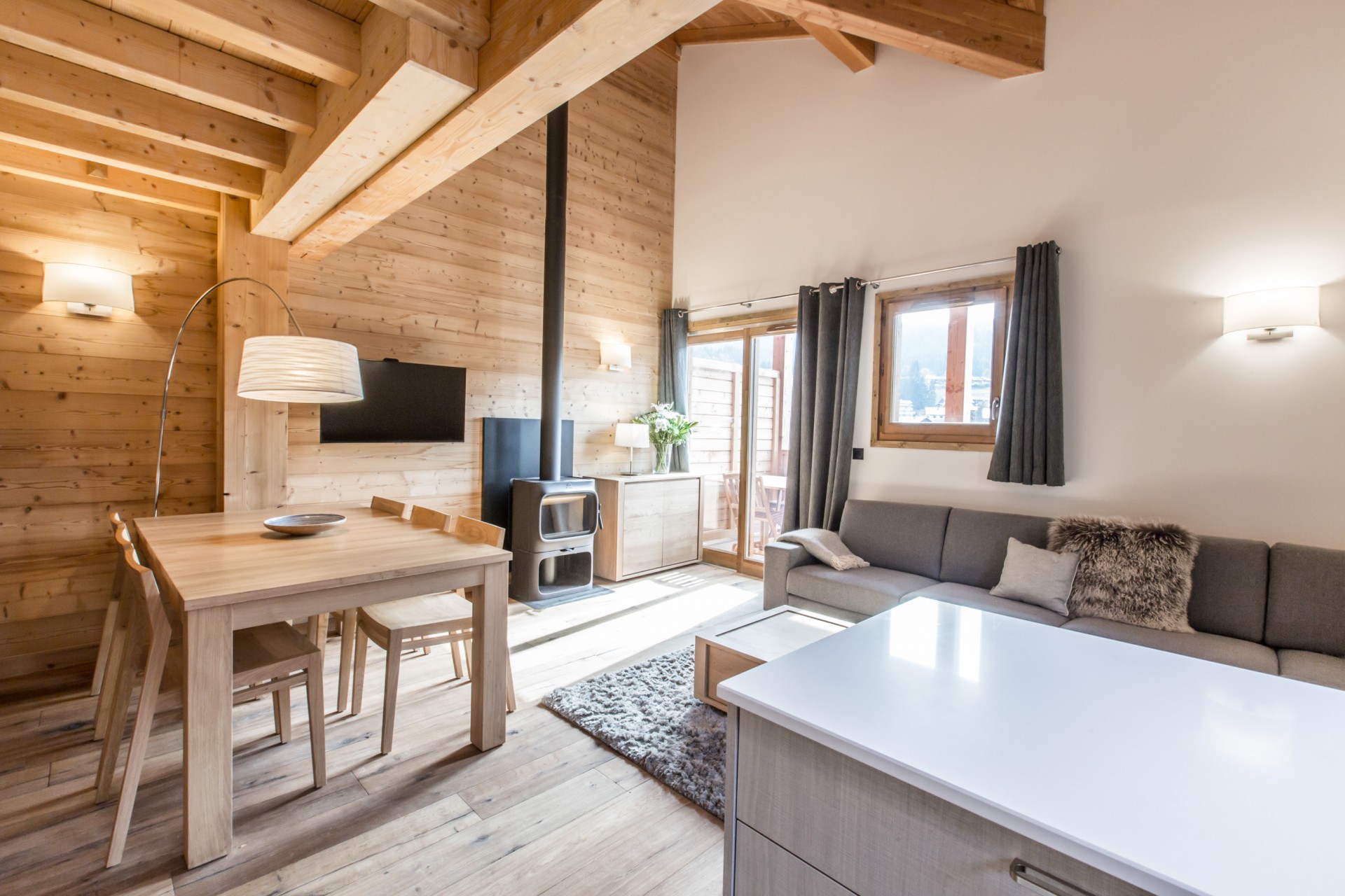 Les Gets Location Chalet Luxe Ancelie Séjour 4