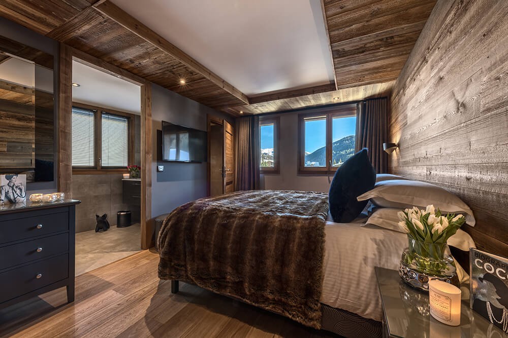 Les Gets Luxury Rental Chalet Gedrute Bedroom 3