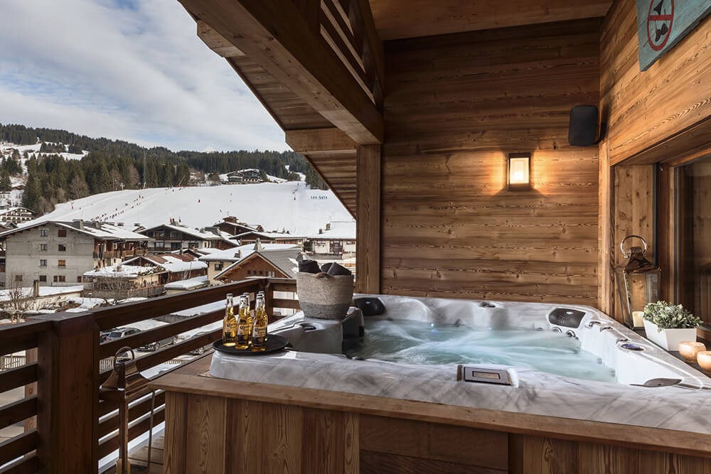 Les Gets Luxury Rental Chalet Gedrute Jacuzzi