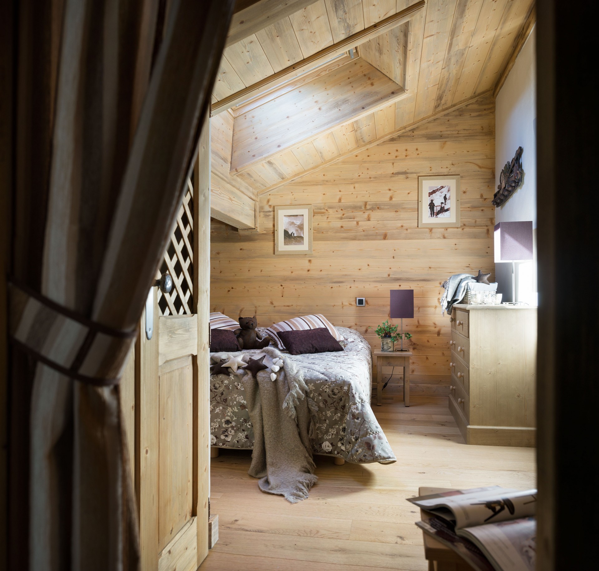 Les Houches Location Appartement Luxe Jais Chambre