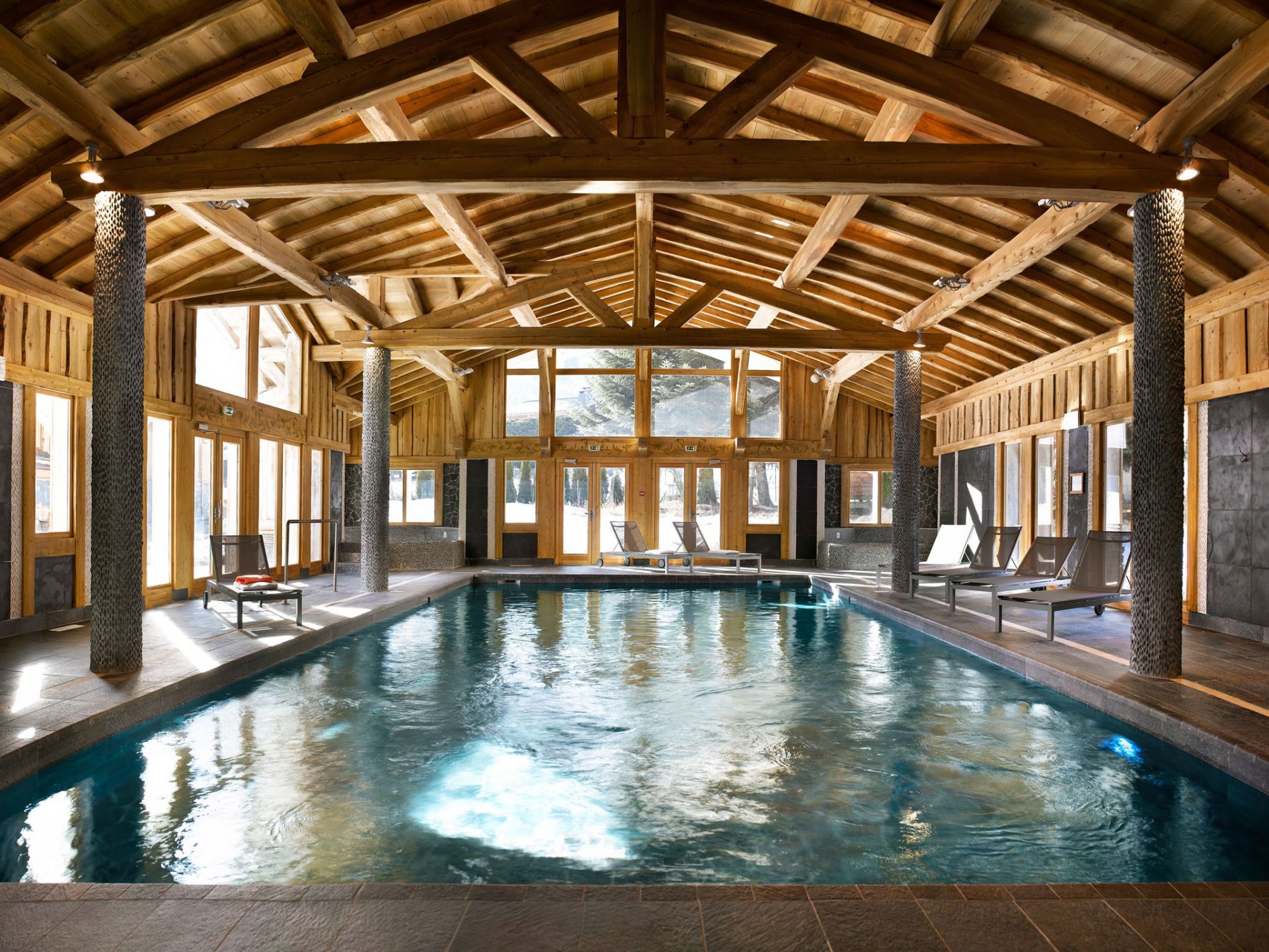 Les Houches Location Appartement Luxe Jocinthe Piscine