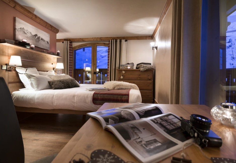 Les Menuires Luxury Rental Appartment Amini Bedroom 3