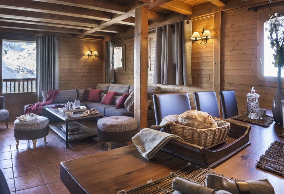 Les Menuires Luxury Rental Appartment Amuna Living Room