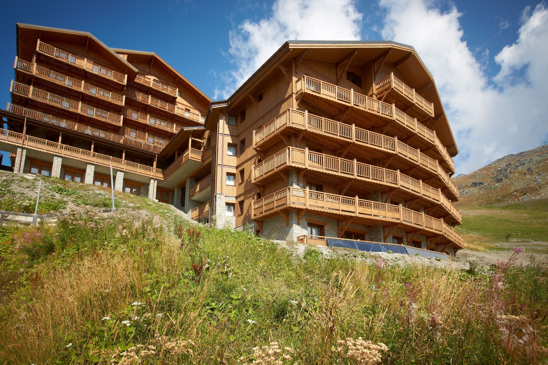 Location Alpes Suisses Les Menuires Appartement Luxe Calcino Extérieur 