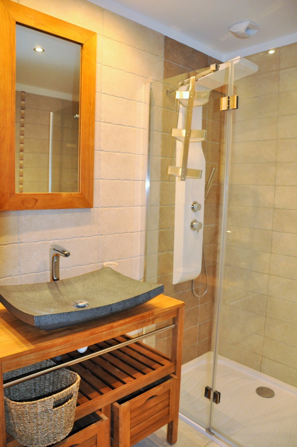 Location Chalet Les Menuires Luxe Lalinaire Salle De Bain 3