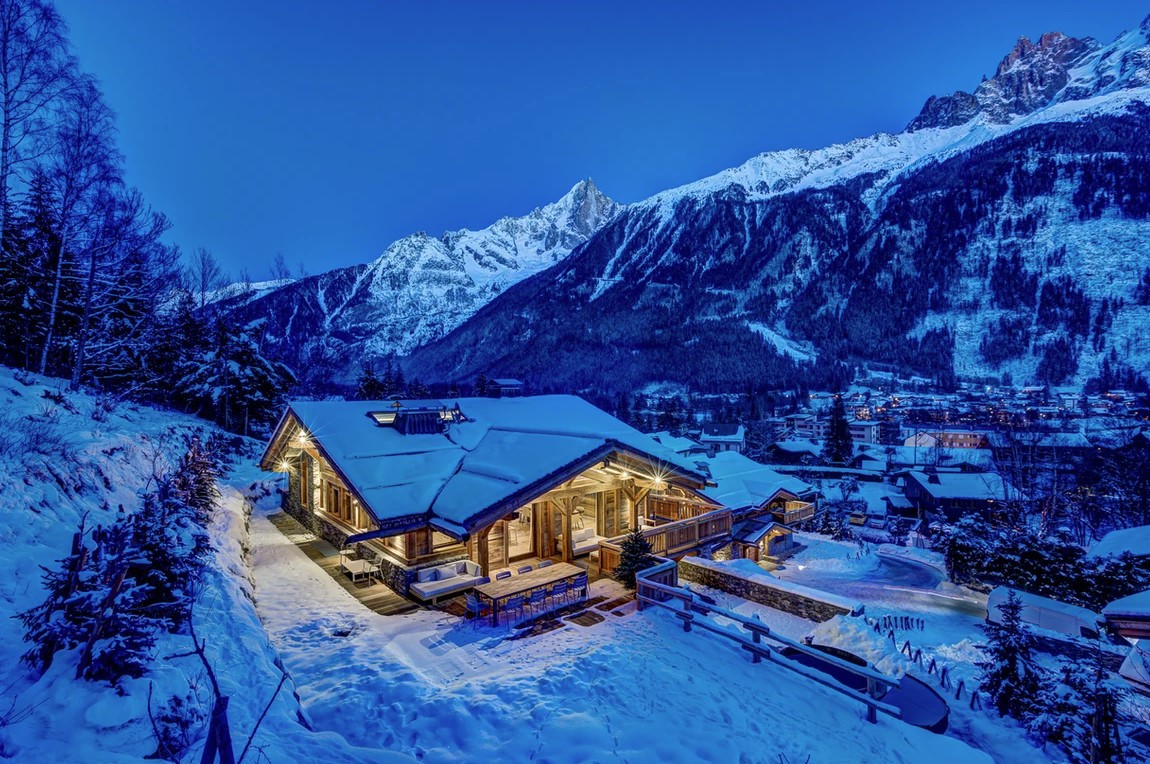 Location Chalet Luxe Chamonix Chamiz Extérieur 1