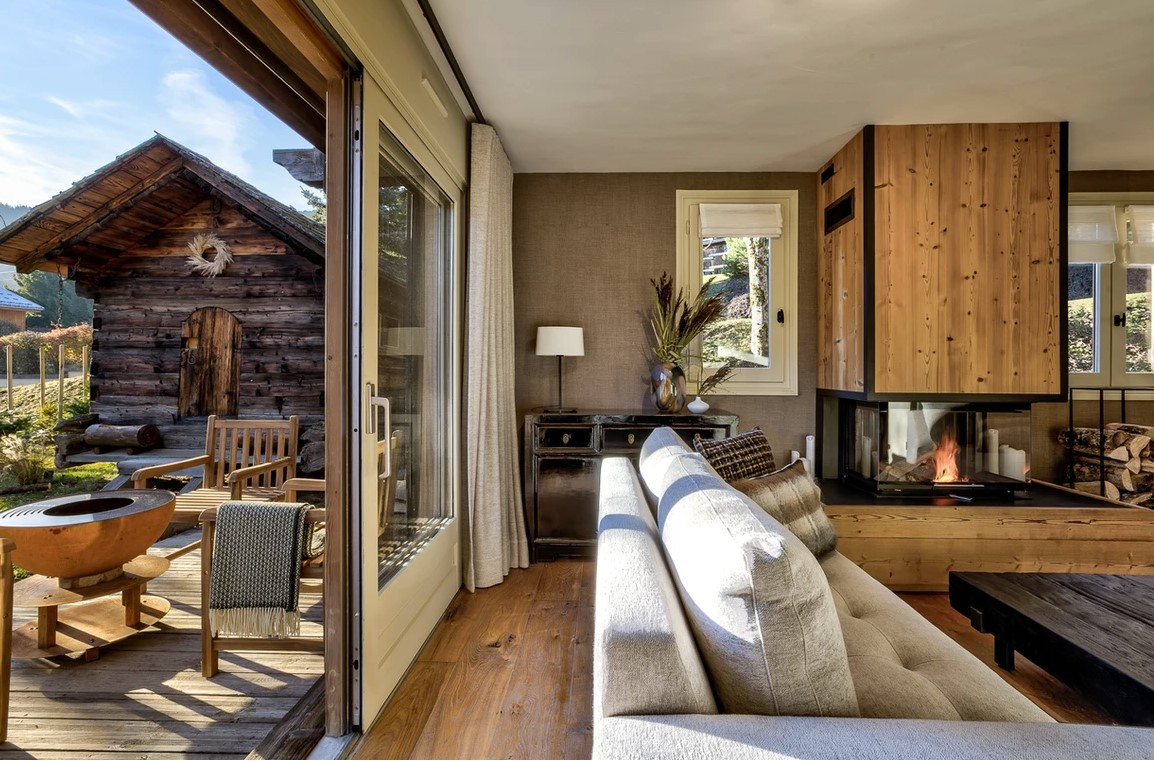 Location Chalet Luxe Megève Chadeu