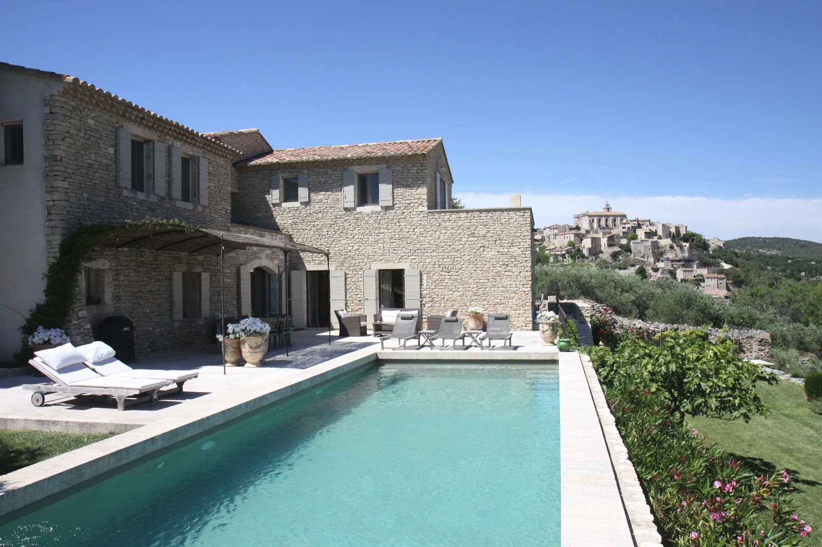 Luberon Location Villa Luxe Leucin Piscine 3