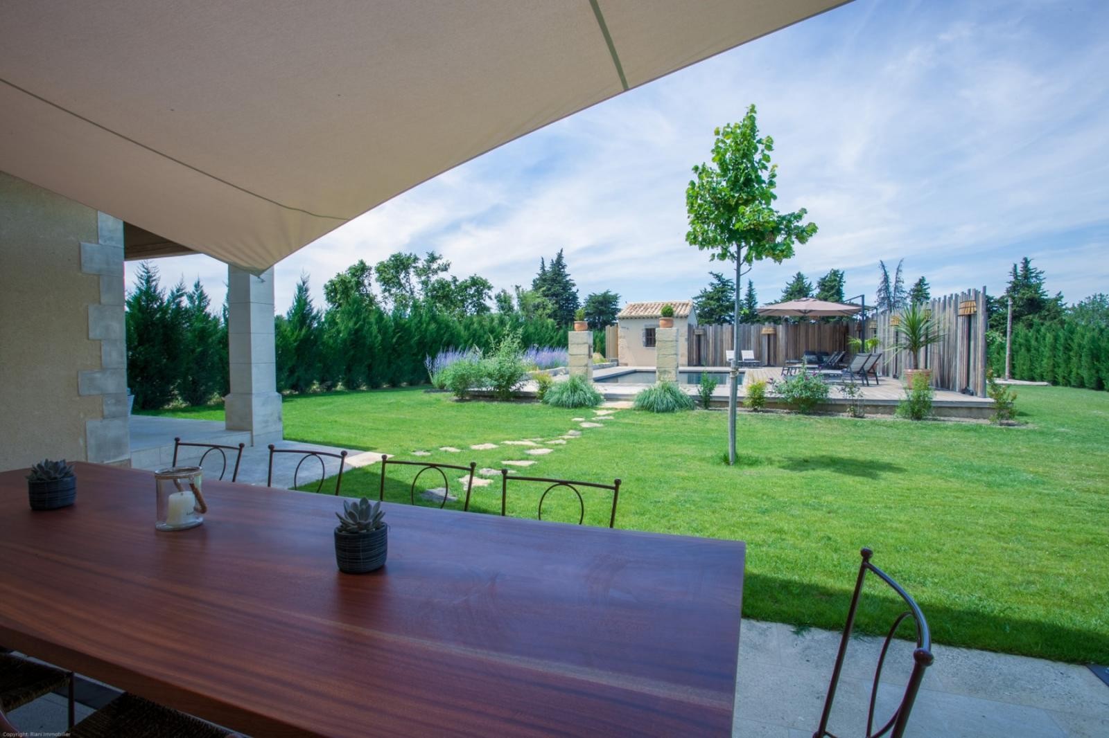 Luberon Luxury Rental Villa Leucon Terrace