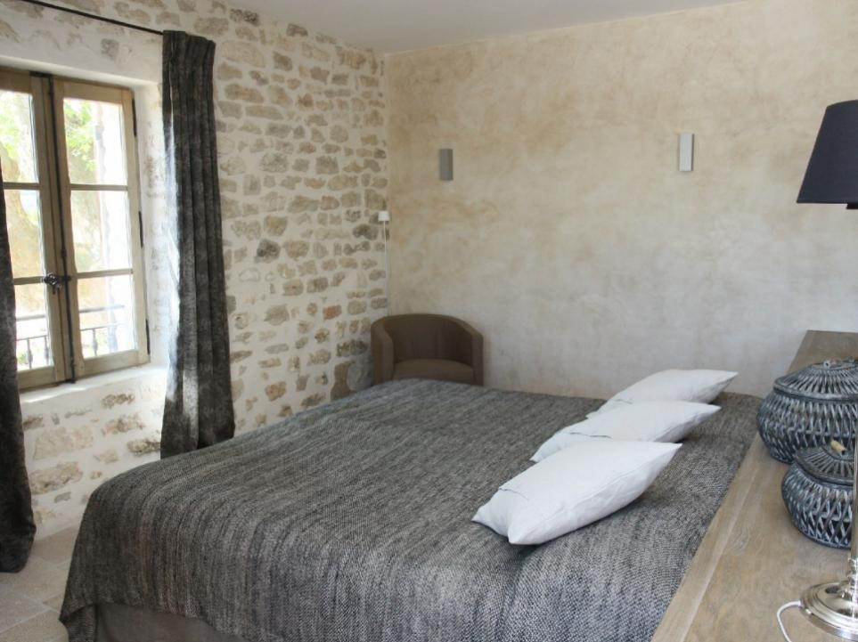 Luberon Location Villa Luxe Lin Jaune Chambre 3