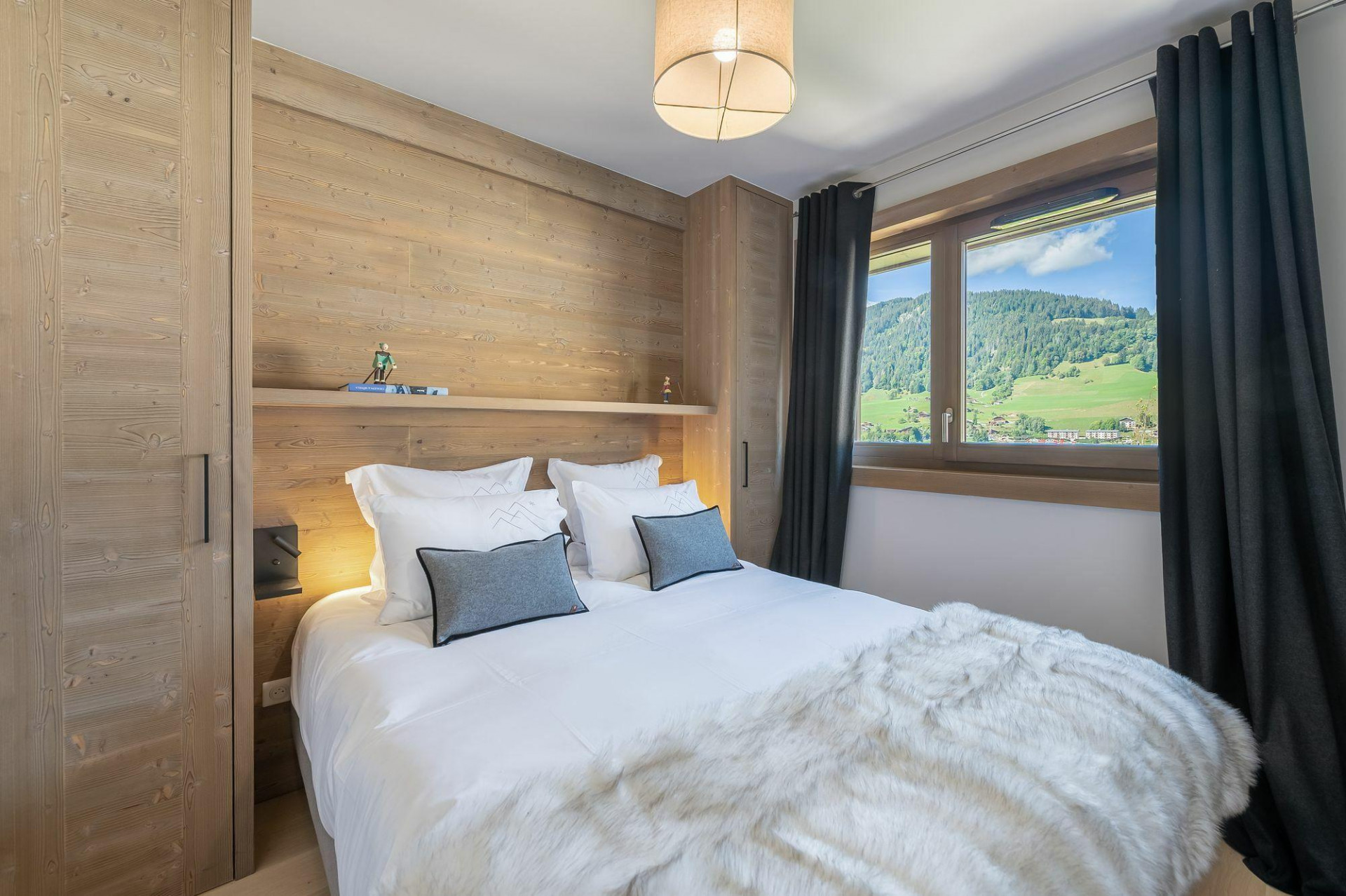 Megève Location Appartement Dans Résidence Luxe Cabion Chambre