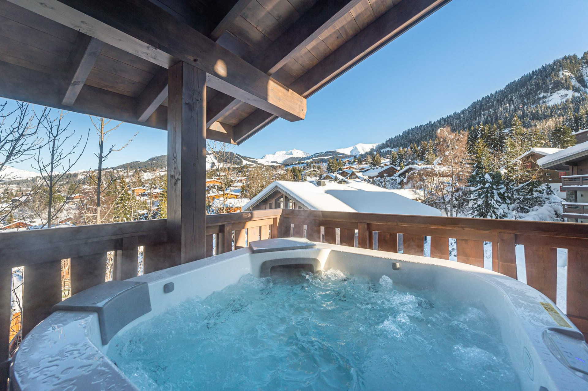 Megève Location Appartement Dans Résidence Luxe Calion Jacuzzi 