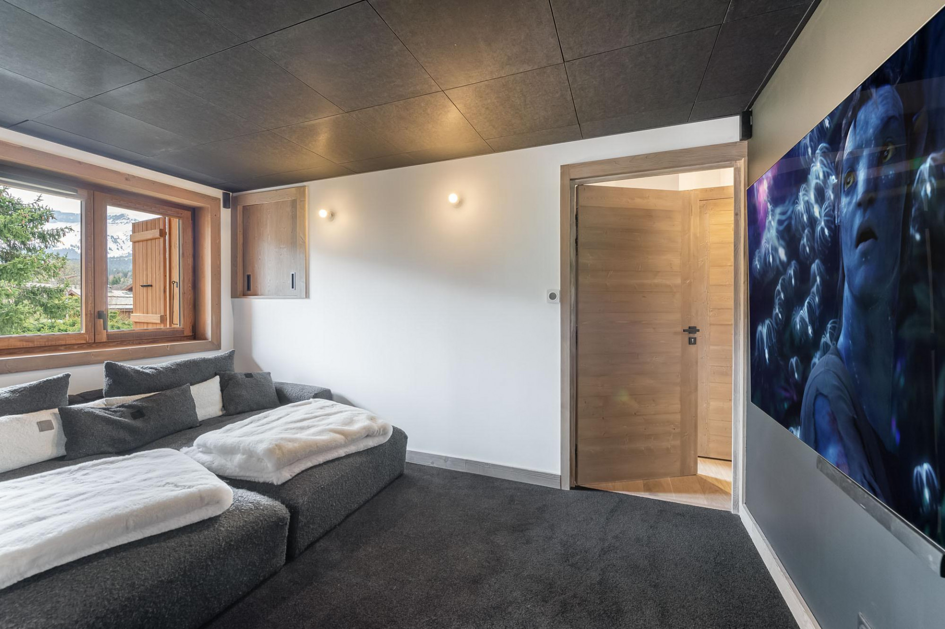 Megève Location Appartement Luxe Talozite Home Cinéma