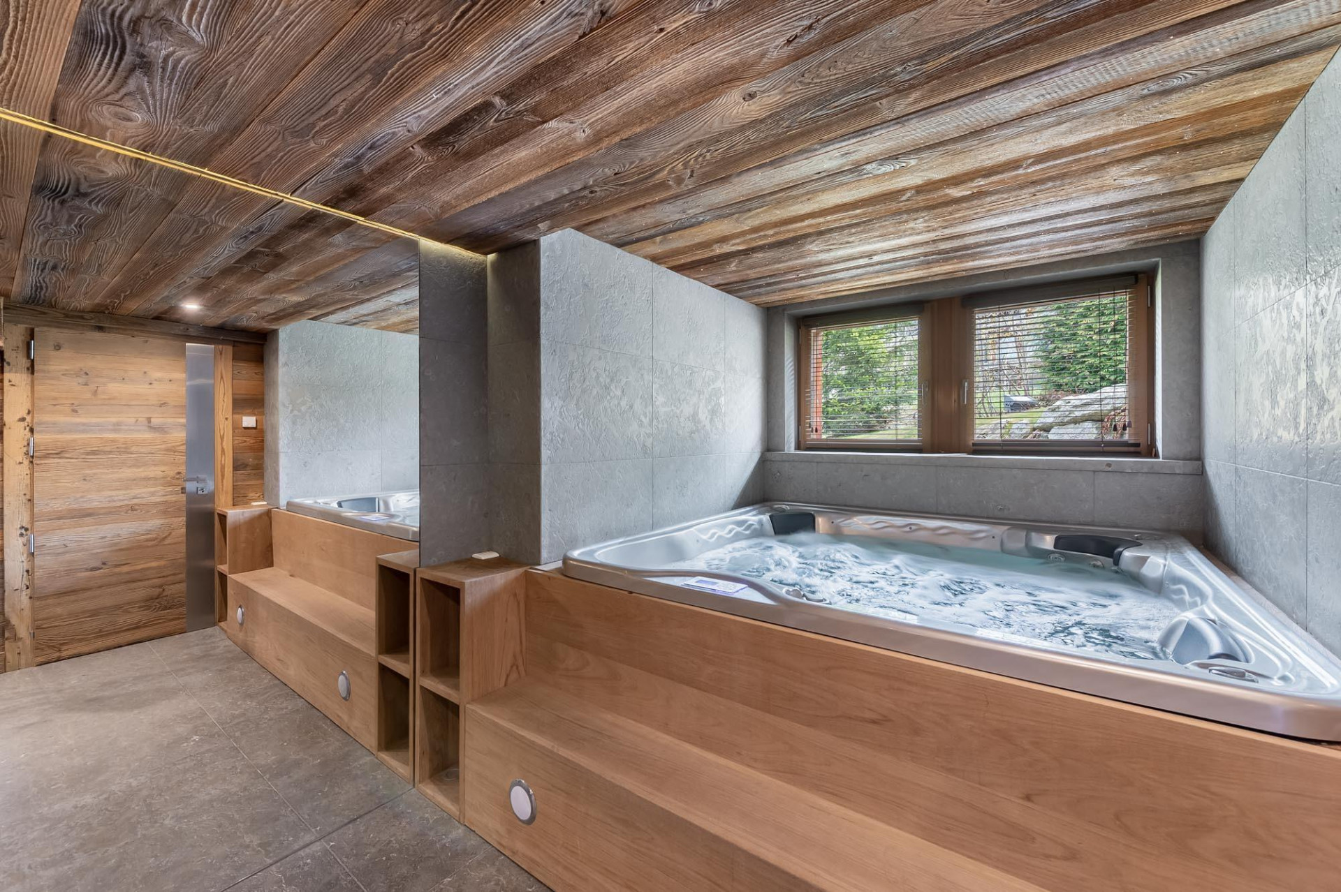 Megève Location Chalet Luxe Cajons Jacuzzi