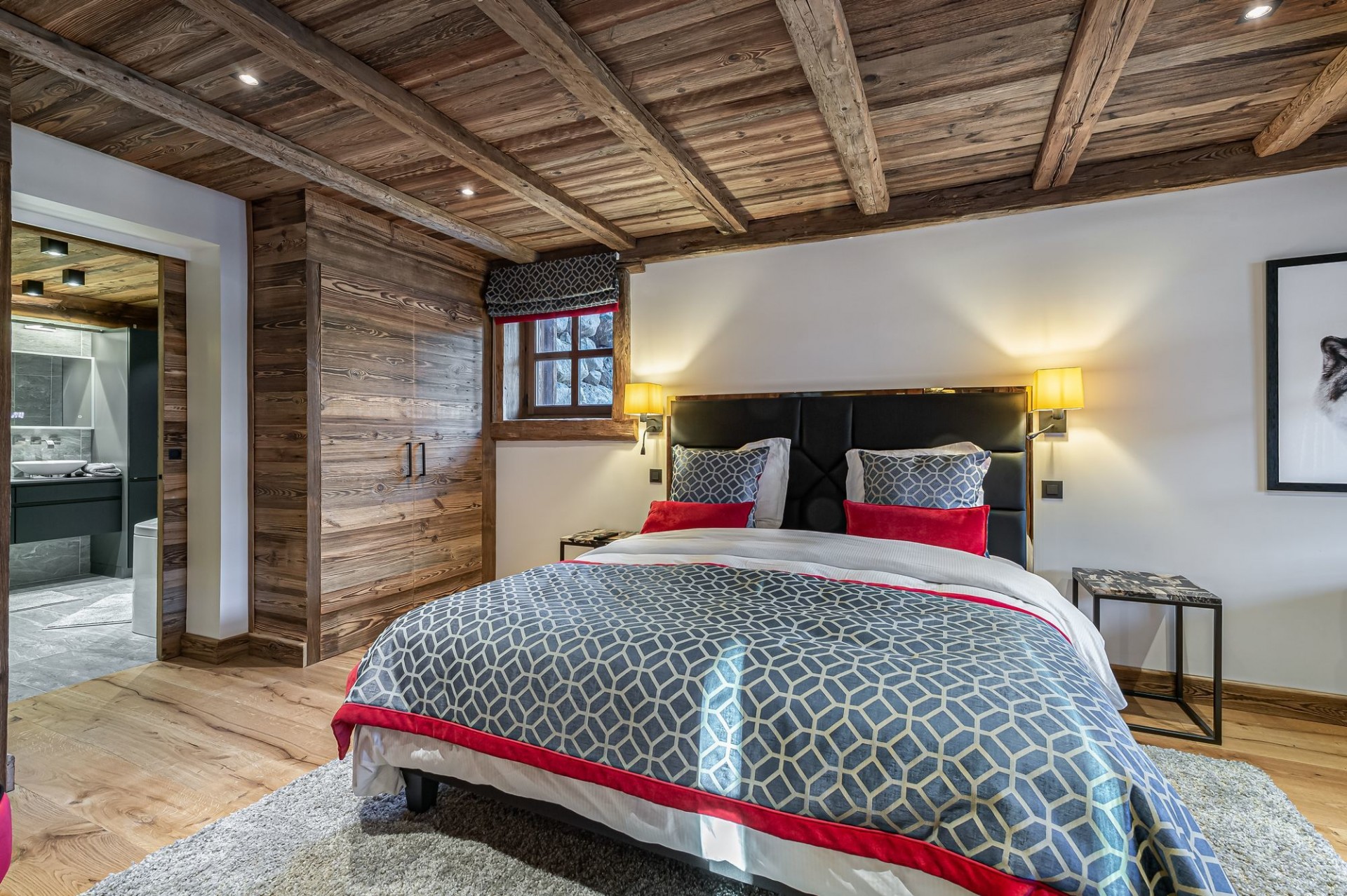 Megève Luxury Rental Chalet Cajuelite Bedroom 3