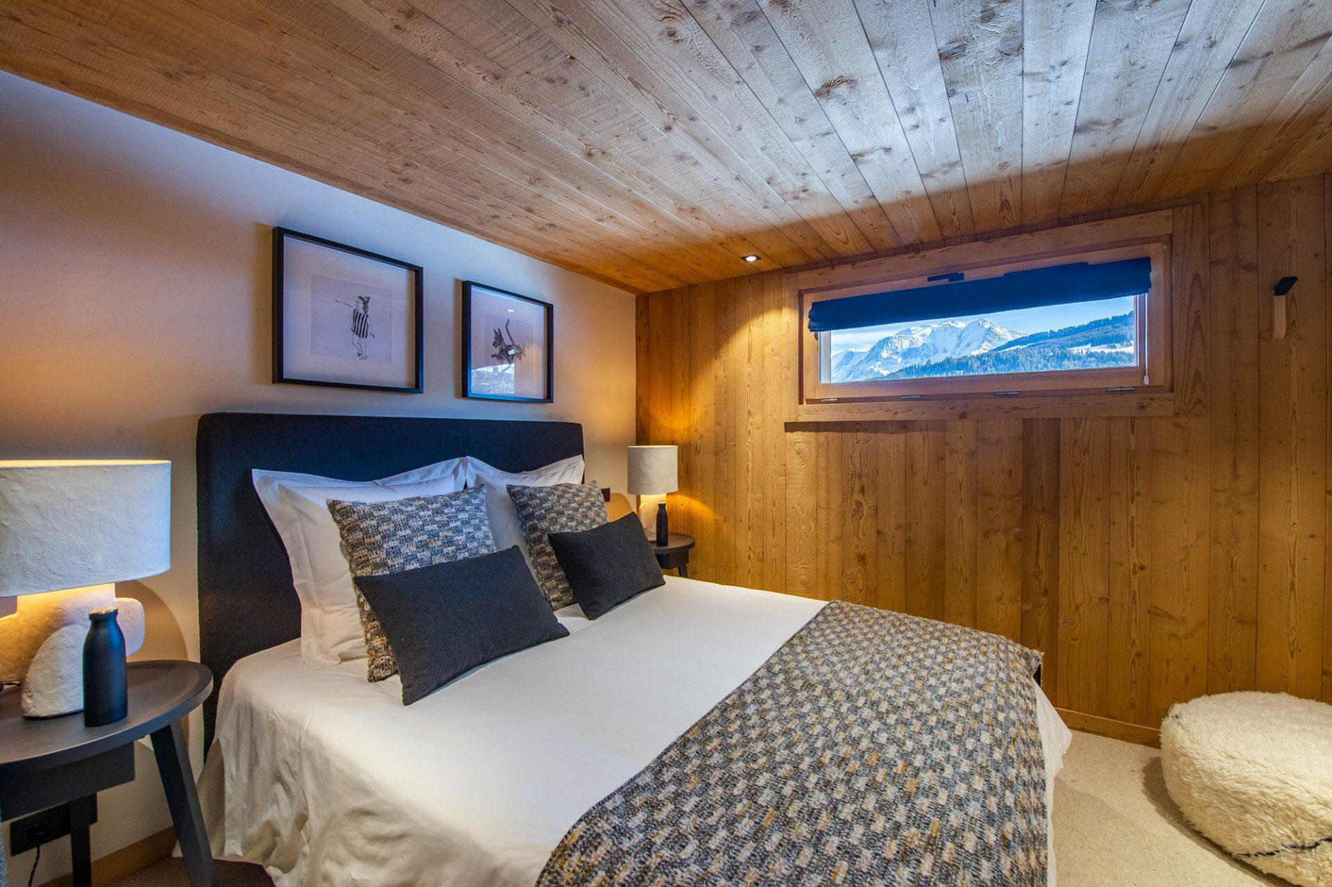 Megève Location Chalet Luxe Cajume Chambre 1