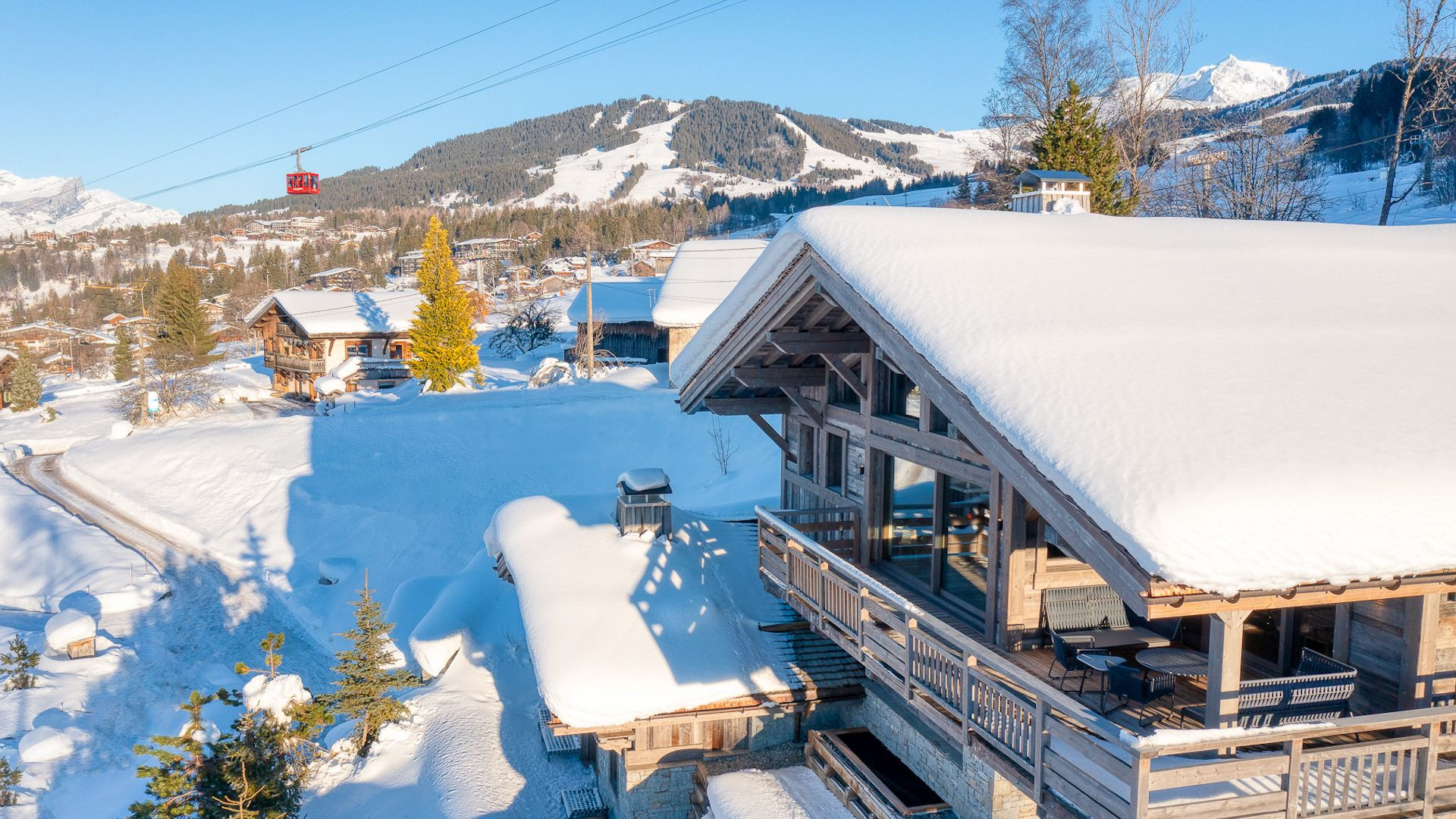 Megève Location Chalet Luxe Cajuolite Exterieur