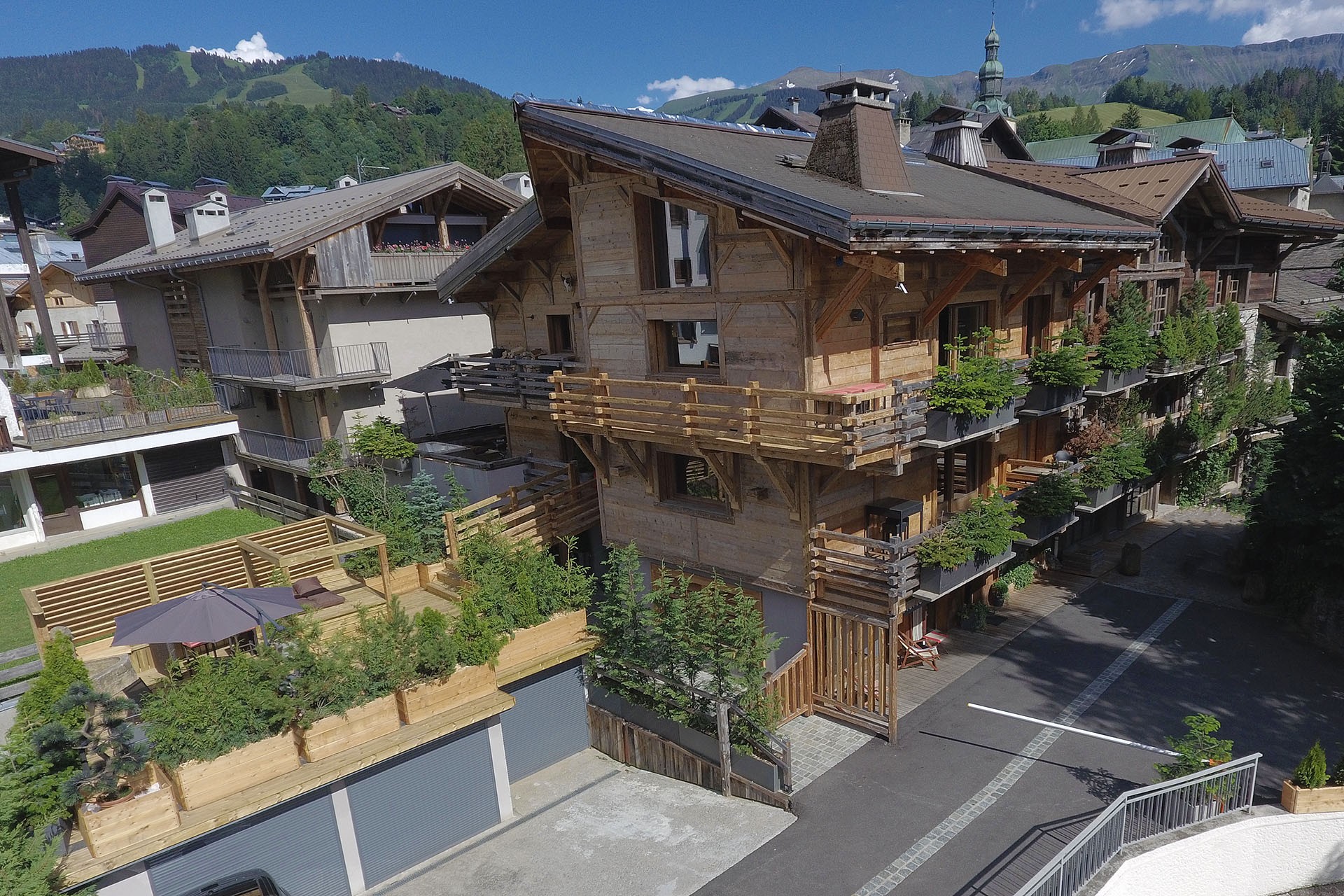 Megève Location Chalet Luxe Diophiris Extérieur 1