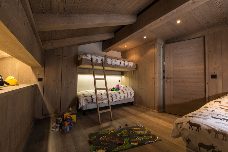 Megève Location Chalet Luxe Malalchite Chambre Enfants