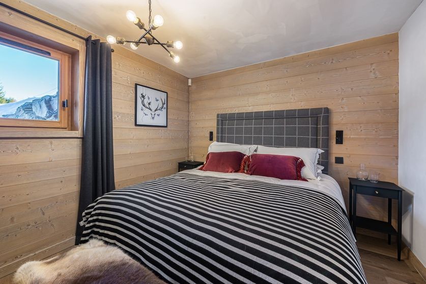 Megève Location Chalet Luxe Sesane Chambre