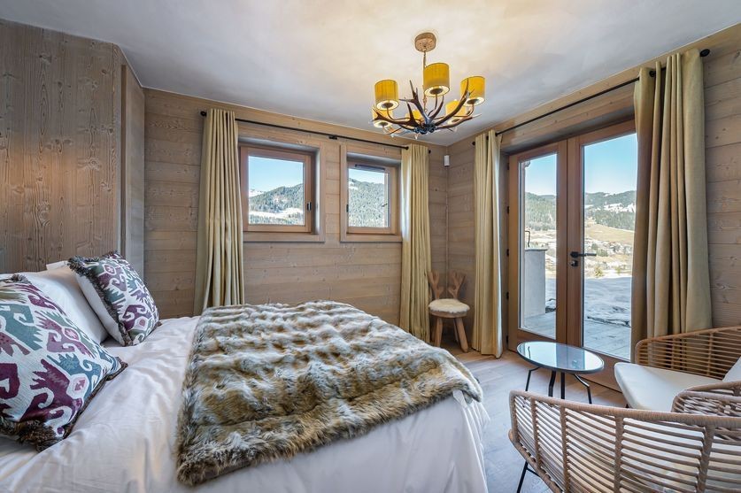 Megève Location Chalet Luxe Sesane Chambre 3