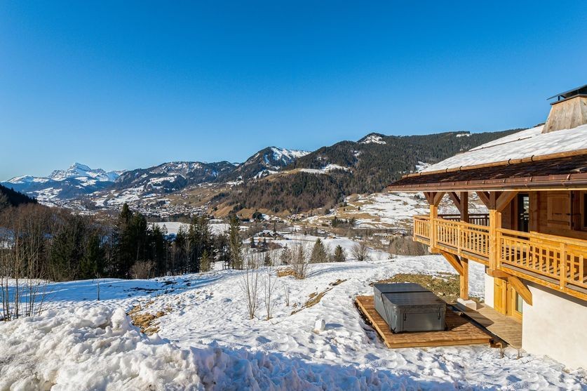 Megève Location Chalet Luxe Sesane Vue