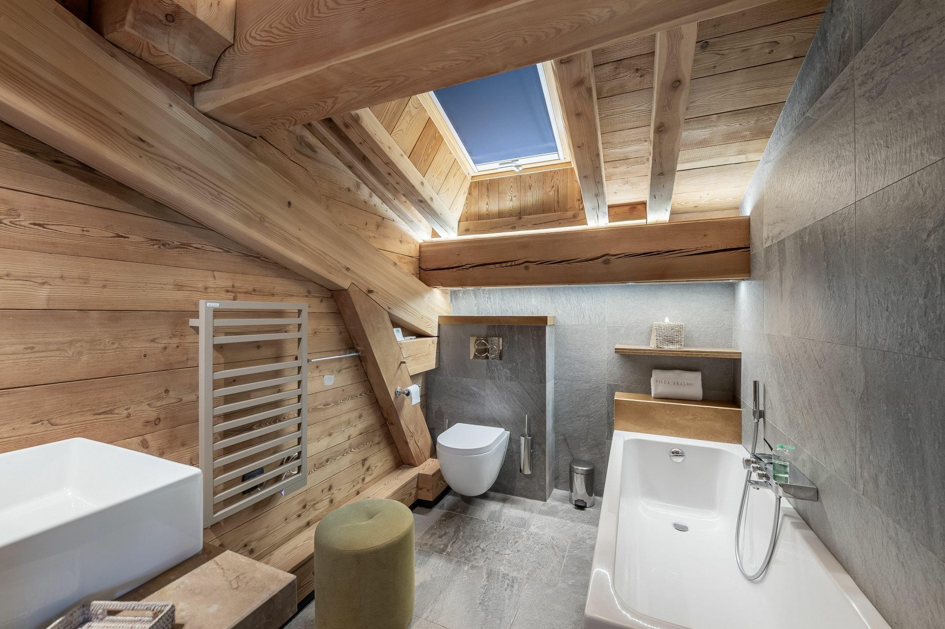 Megève Location Chalet Luxe Sesani Salle De Bain