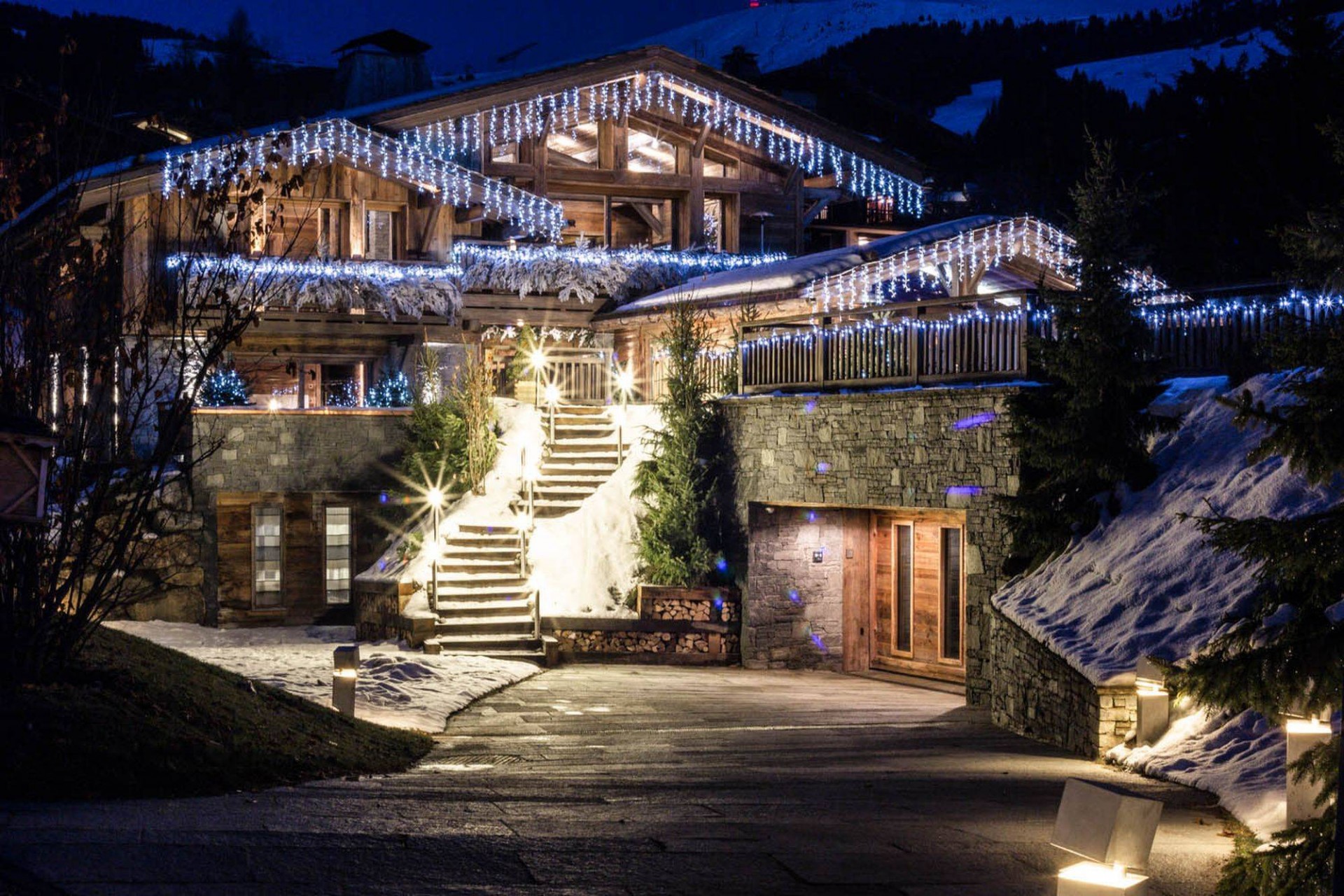 Megève Location Chalet Luxe Sesanite Extérieur