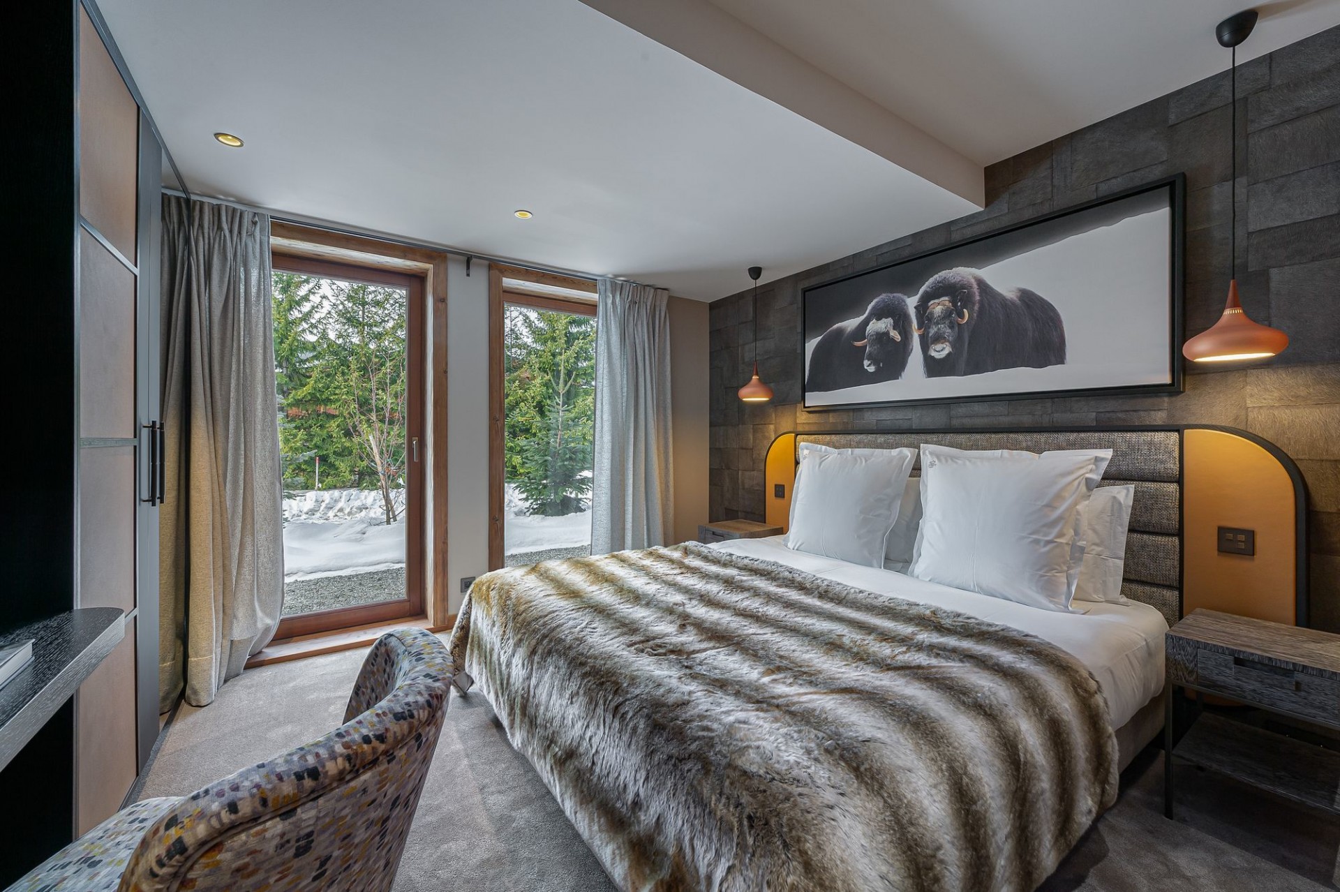 Megève Location Chalet Luxe Sesanity Chambre 2