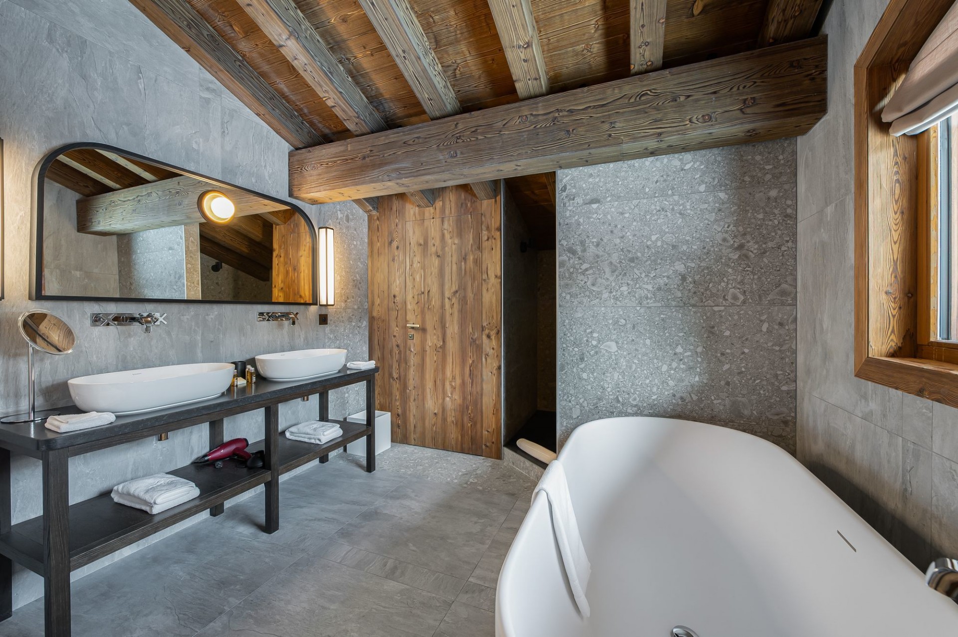 Megève Luxury Rental Chalet Sesanity Bathroom
