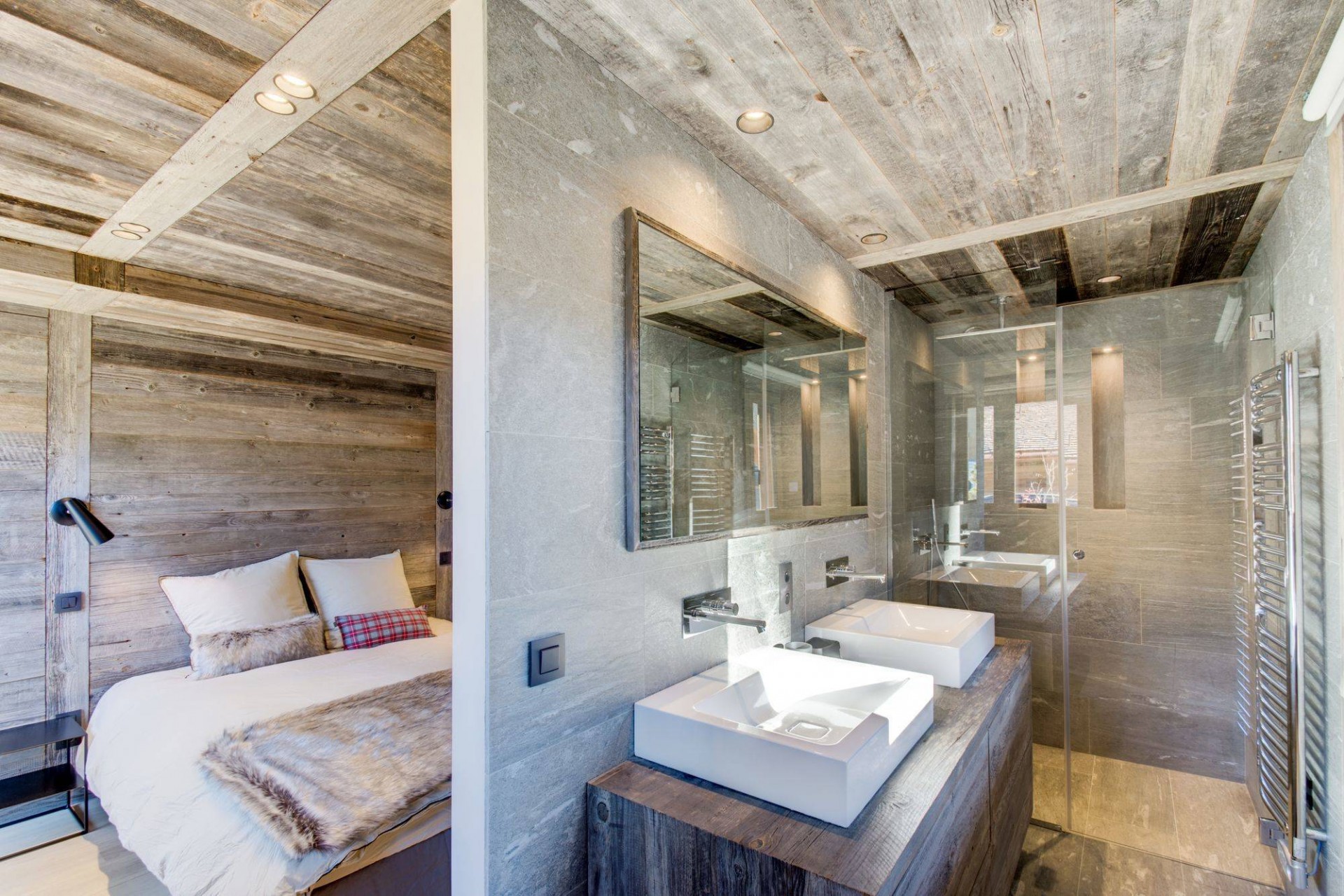 Megève Location Chalet Luxe Taxo Chambre