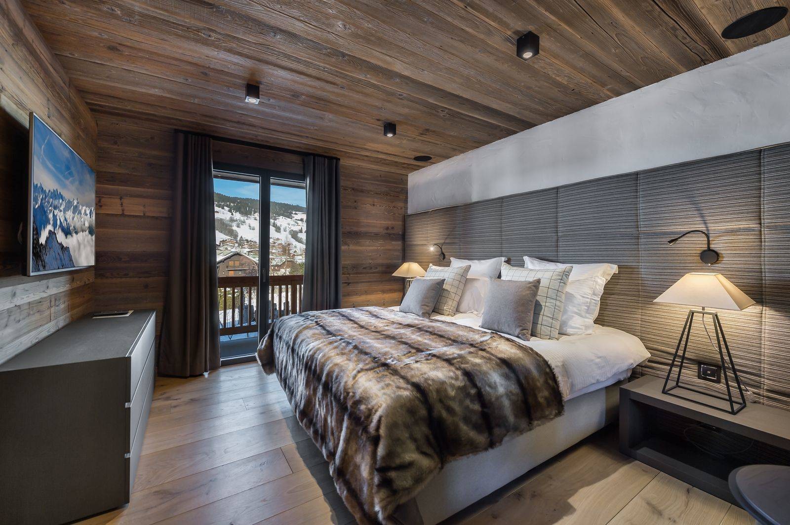Megève Luxury Rental Chalet Taxozite Bedroom 2