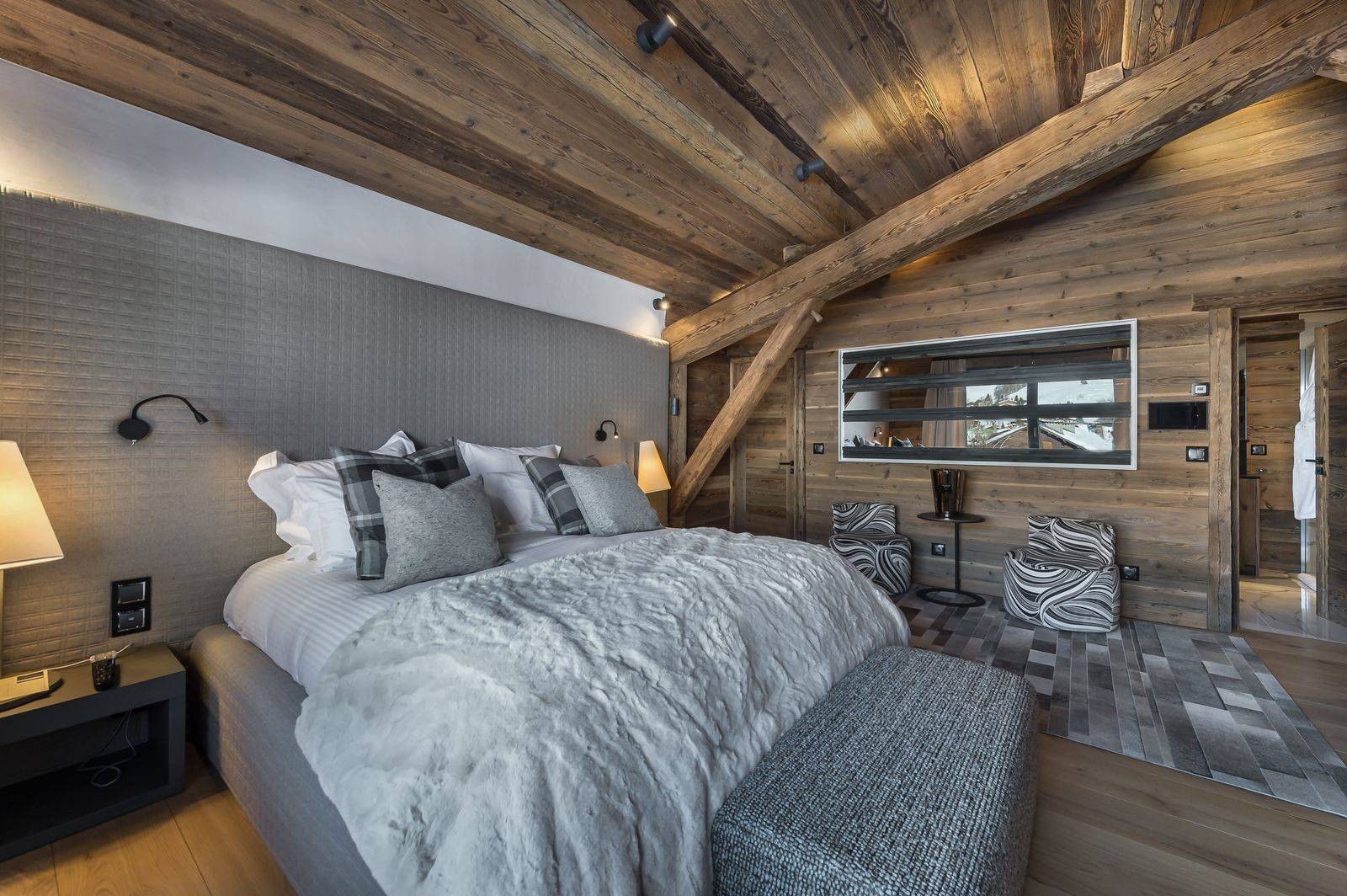 Megève Luxury Rental Chalet Taxozite Bedroom 3