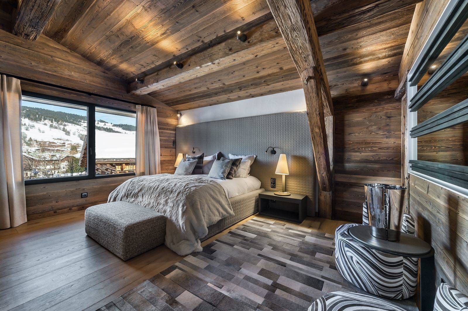 Megève Luxury Rental Chalet Taxozite Bedroom 6