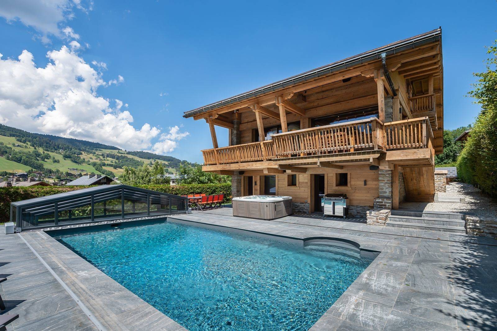 Megève Location Chalet Luxe Taxozite Piscine