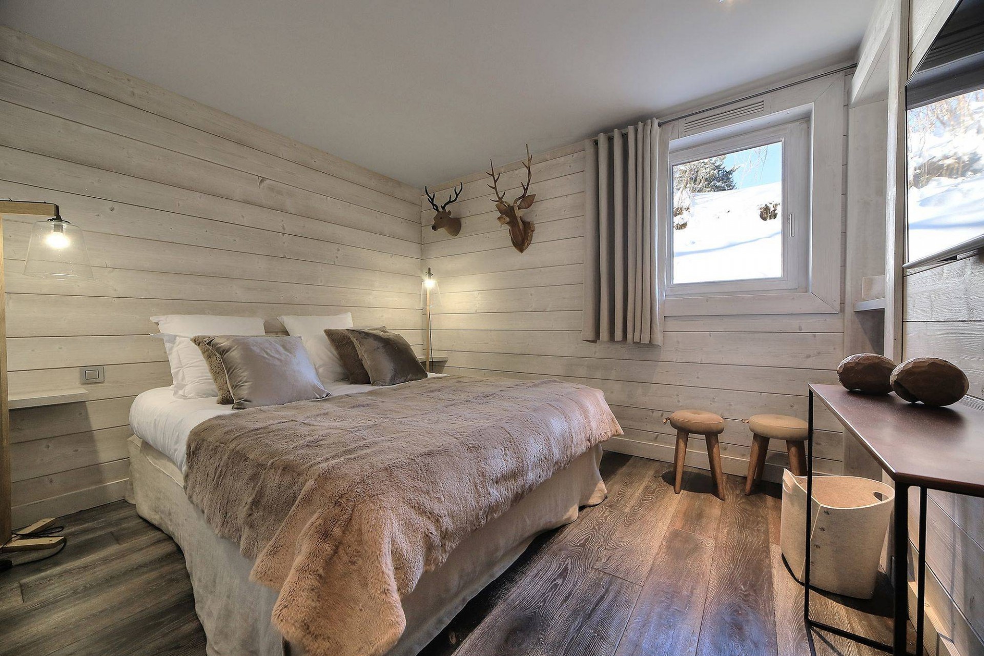 Megève Location Chalet Luxe Telizite Chambre 3